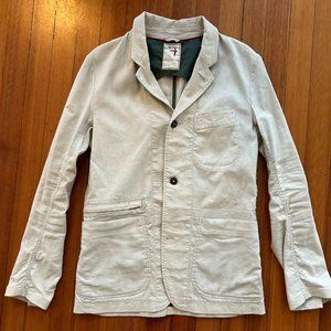 Relwen Linen Trap Blazer, Light Sand, Men's Small, Perfect Condition